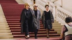 Senta Berger, Christiane Hörbiger und Hannelore Elsner sind die Stars des neuen Zalando-Spots. (Bild: Gebhart de Koekkoek)