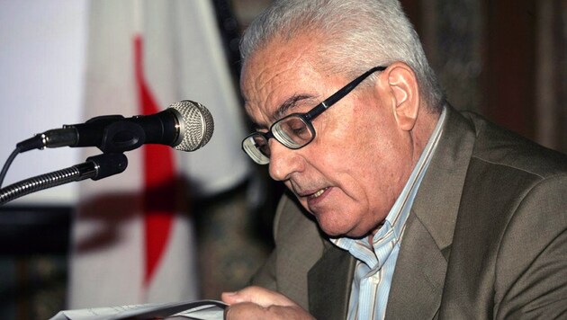 Der frühere Chef-Archäologe von Palmyra, Khaled Asaad (Bild: AP)