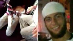 Ayoub El Khazzani ist der Attentäter vom Thalys-Zug - im Bild links, nachdem er überwältigt wurde. (Bild: AP, AFP)