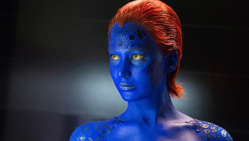 Im neuen "X-Men"-Streifen ist Jennifer Lawrence wieder als Mystique zu sehen. (Bild: AP)