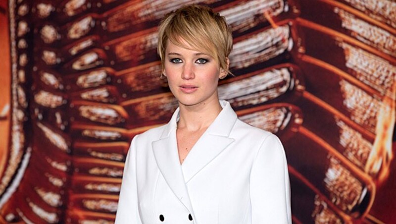 Jennifer Lawrence bei der Premiere von "Hunger Games - Catching Fire" (Bild: EPA)