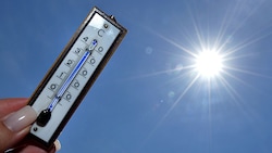 Die Thermometer kletterten diesen Sommer in Teilen Oberösterreichs auf Rekordwerte. (Bild: APA/Barbara Gindl)