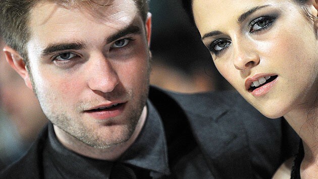 Robert Pattinson und Kristen Stewart (Bild: EPA/ANDY RAIN)