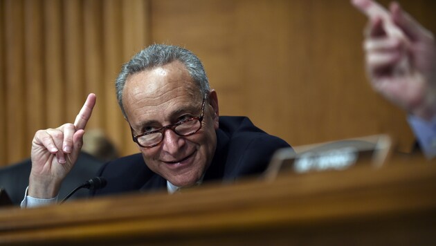Senator Charles Schumer gilt laut Medien als "die einflussreichste jüdische Stimme im Kongress". (Bild: AP)