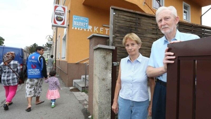 Helga Kratochvil und Walter Lach (Bild: Reinhard Judt)