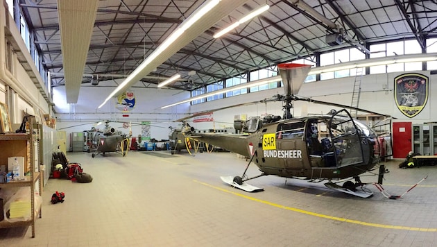 Der Kampf um den Hubschrauberstützpunkt in Vomp geht in die nächste Runde. (Bild: ZOOM-TIROL)