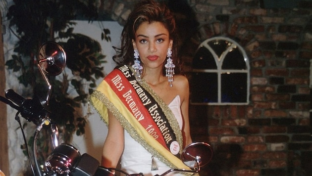 Diese Dame war in den 1990ern "Miss Germany", später wurde sie deutscher TV-Kultstar. (Bild: MARQUITAN RÜDIGER / Action Press / picturedesk.com)