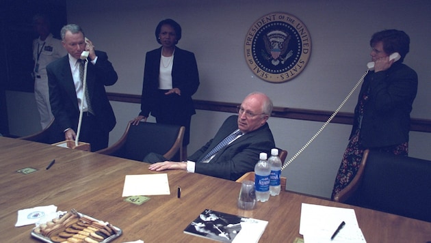 Condoleezzaa Rice und Dick Cheney (Bild: AFP)