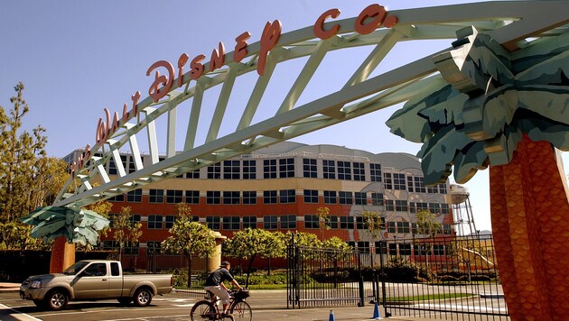 Der Disney-Sitz in Burbank im US-Bundesstaat Kalifornien (Bild: AP)