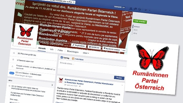 (Bild: facebook.com/Rumän-Innen Partei Österreich)