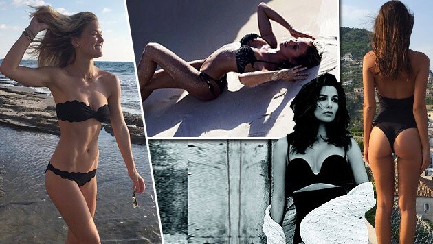 Die Stars posten fleißig Bikinifotos - wer postet das heißeste? (Bild: instagram.com)