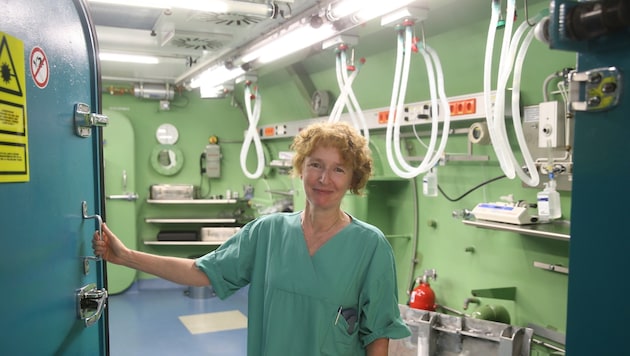 Die Grazer Chirurgin Freyja-Maria Smolle-Jüttner half nach der Amokfahrt am 20. Juni. (Bild: sepp pail)