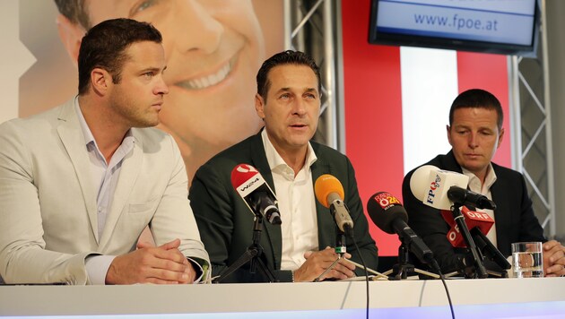 Alle FPÖ-Listen-Kandidaten für die Wien-Wahl im Sozialbau müssen ausziehen, so Strache. (Bild: Klemens Groh)
