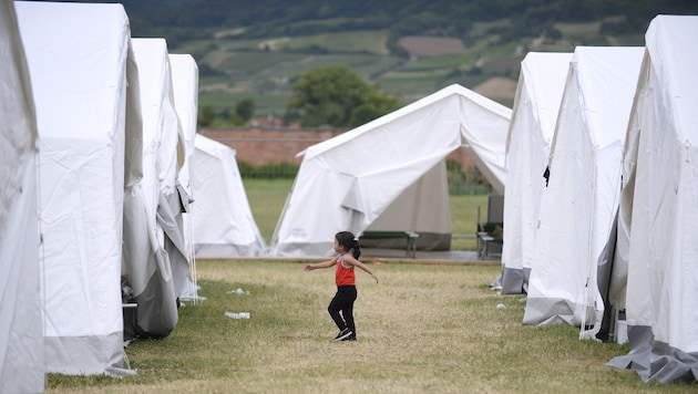 "Zeltlager für Flüchtlinge sind unerträglich!!", findet der Grazer Bürgermeister Siegfried Nagl. (Bild: ROBERT JAEGER / APA / picturedesk.com)