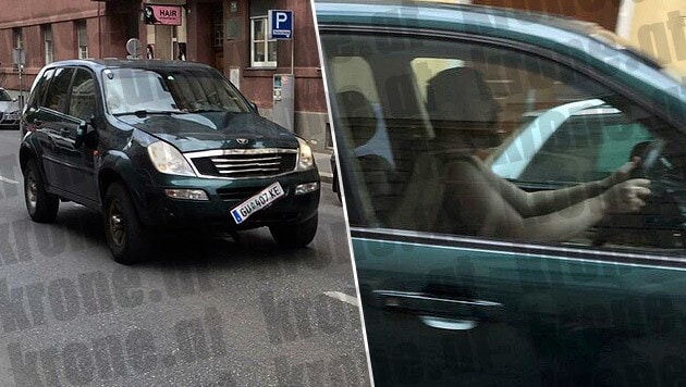 Alen R. raste mit seinem Auto durch Graz, tötete drei Menschen und verletzte 36 teils schwer. (Bild: "Krone")