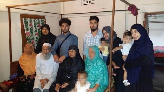 Vom Opa bis zum Enkel: Zwölfköpfige Familie aus Großbritannien schloss sich dem IS an. (Bild: APA/EPA/BEDFORDSHIRE POLICE/HANDOUT)
