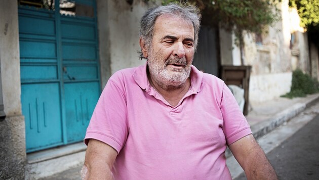 Spyros Magalios ist 67 und Rentner in Athen. (Bild: Oscar Gregorio Cernuda)