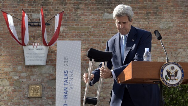 Außenminister John Kerry (Bild: APA/HANS PUNZ)