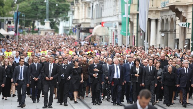 12.000 Menschen kamen im Vorjahr zum Grazer Trauermarsch. (Bild: Sepp Pail)
