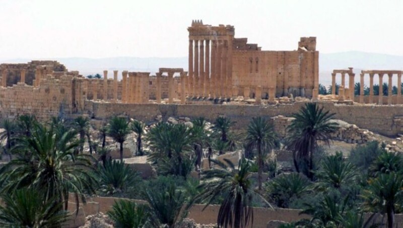 Die antike Oasenstadt Palmyra (Bild: AP)