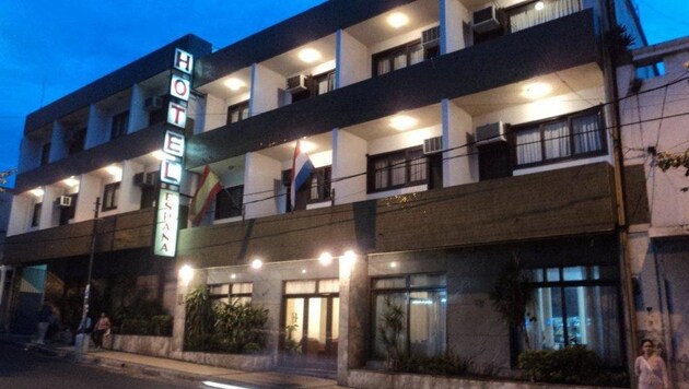 In diesem Hotel fanden Mitarbeiter den toten Brasilianer. (Bild: Hotel Espana)
