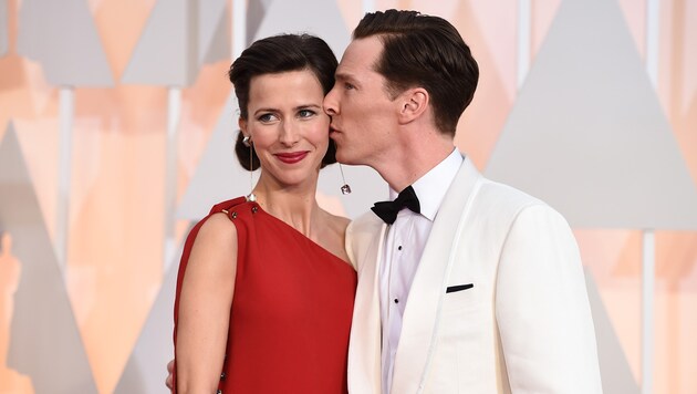 Benedict Cumberbatch und Sophie Hunter sind Eltern geworden. (Bild: Jordan Strauss/Invision/AP)