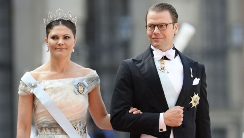 Kronprinzessin Victoria und Prinz Daniel (Bild: AFP)