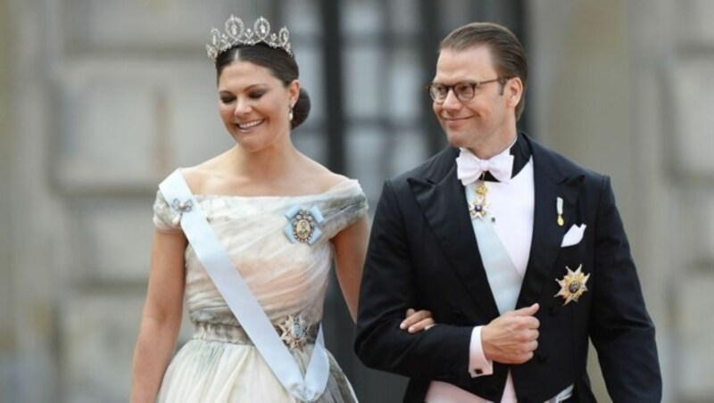 Kronprinzessin Victoria und Prinz Daniel (Bild: AFP)