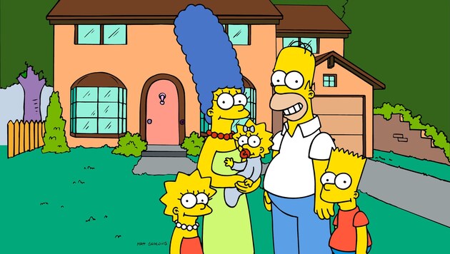 Familie Simpson (Bild: AP)