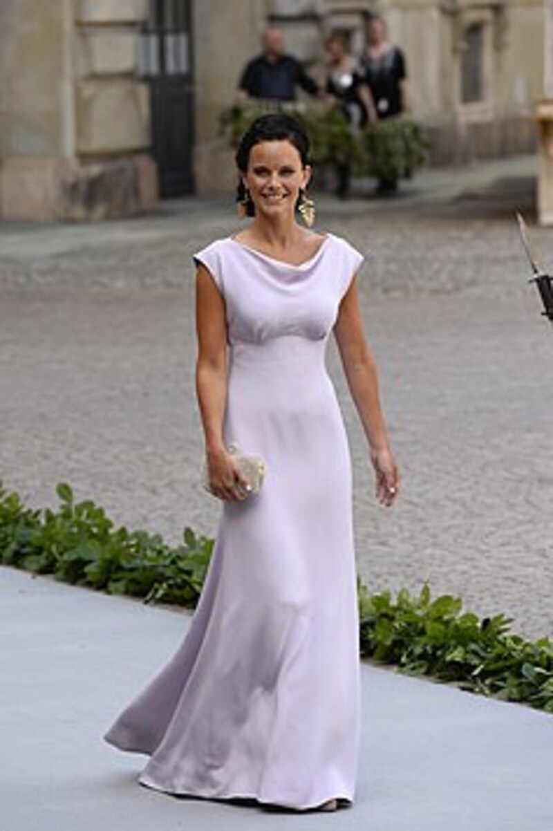 Sofia Hellqvist bei der Hochzeit von Prinzessin Madeleine mit Christopher O'Neill (Bild: AFP)