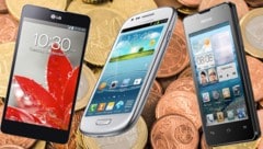 (Bild: LG, Samsung, Huawei, thinkstockphotos.de, krone.at-Grafik)