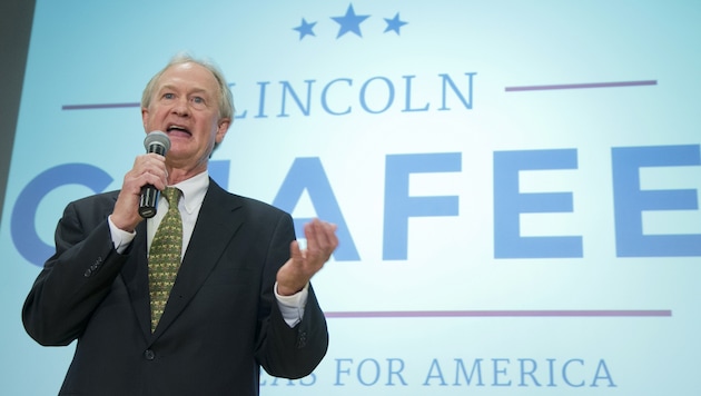 Lincoln Chafee bewirbt sich um die Präsidentschaftskandidatur der US-Demokraten. (Bild: AP)