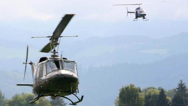 Zentralismus: Das Heer soll im Westen augehungert werden, der Hubschrauber in Vomp "abfliegen"! (Bild: Krone)