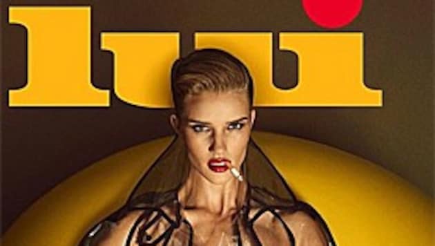 Rosie Huntington-Whiteley nackt im "Lui"-Magazin (Bild: instagram.com/rhw)