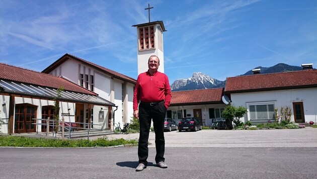 Pfarrer Mathias Stieger hat in Reutte auch schon ruhigere Zeiten erlebt. (Bild: Hubert Rauth)
