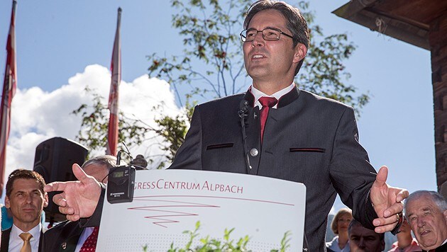 Der Südtiroler Landeshauptmann Kompatscher (Bild: APA/EXPA/Johann Groder)