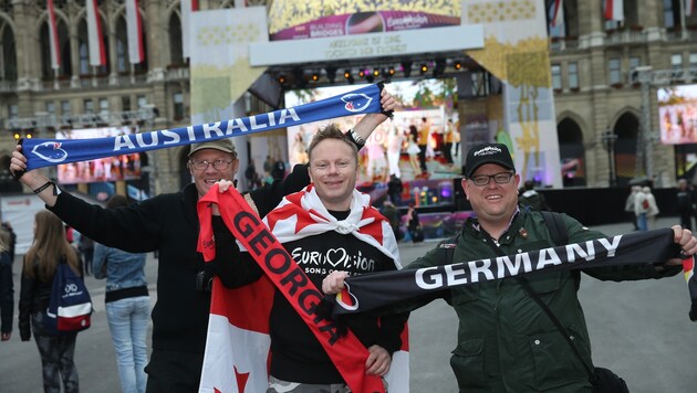 Von Australien nach Deutchland: Fans schwärmen von Wien! (Bild: Peter Tomschi)