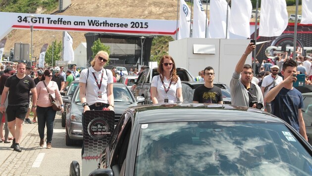 Das GTI-Treffen lockt jährlich tausende Besucher an den Wörthersee (Bild: Hannes Wallner)