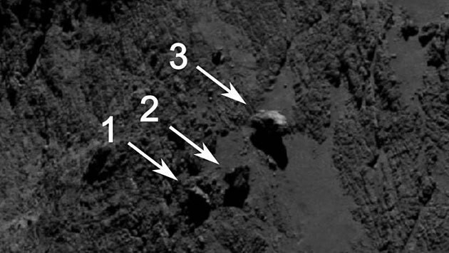 (Bild: ESA/Rosetta/MPS for OSIRIS Team)