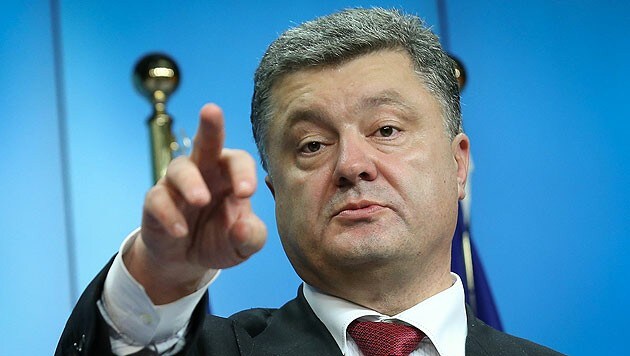 Petro Poroschenko, Präsident der Ukraine (Bild: APA/EPA/JULIEN WARNAND)