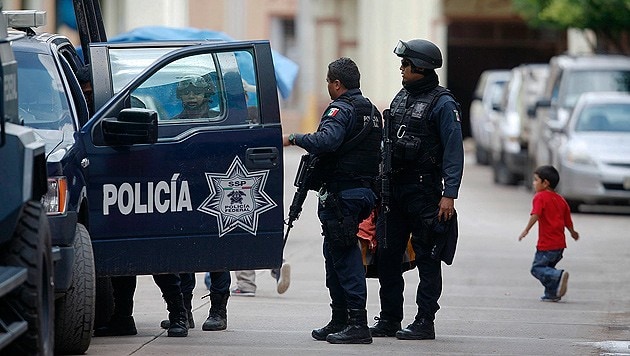 Polizei in Mexiko (Symbolfoto) (Bild: AP)