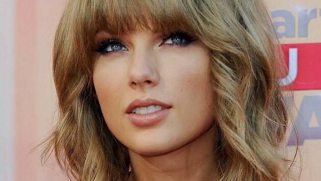 Sängerin Taylor Swift zart geschminkt und zauberhaft (Bild: AFP)