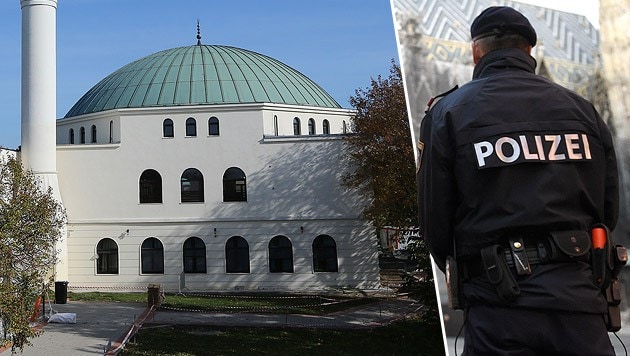 Das Islamische Zentrum Wien im Bezirk Floridsdorf (Bild: Peter Tomschi, APA/HELMUTH FOHRINGER)