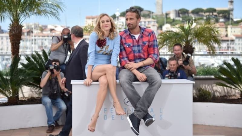 Diane Kruger und Matthias Schoenaerts (Bild: AFP)