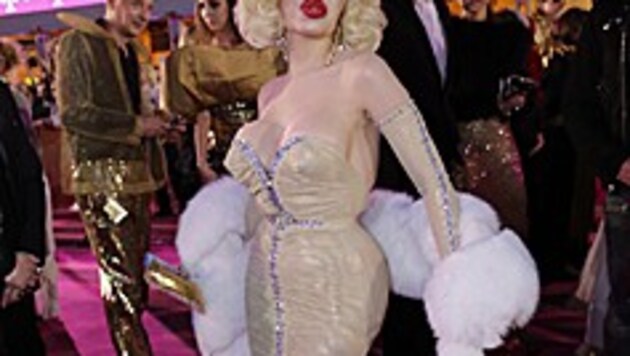 Amanda Lepore als Marilyn Monroe (Bild: Klemens Groh)