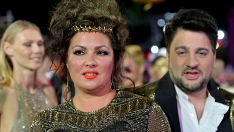 Anna Netrebko und Yusif Eyvazov (Bild: APA/HERBERT NEUBAUER)