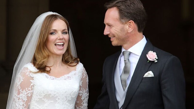 Geri Halliwell heiratet Christian Horner (Bild: AP)