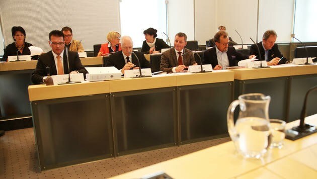 Mittwoch tagte erneut der U-Ausschuss zum HCB-Skandal (Bild: Uta Rojsek - Wiedergut)