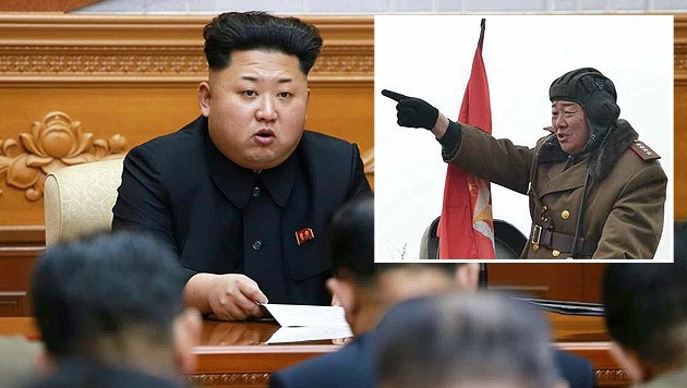 Machthaber Kim Jong Un hat erneut ein hochrangiges Mitglied seiner Regierung hinrichten lassen. (Bild: APA/EPA/KCNA, APA/Rodong Sinmun)