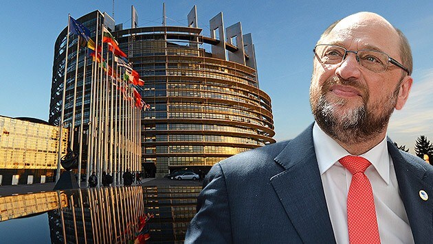 EU-Parlamentspräsident Martin Schulz (Bild: APA/EPA/STEPHANIE LECOCQ, APA/PATRICK SEEGER)